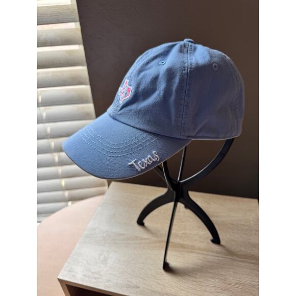 Texas Floral Embroidered Dad Hat - Light Blue - Picture 3 of 7